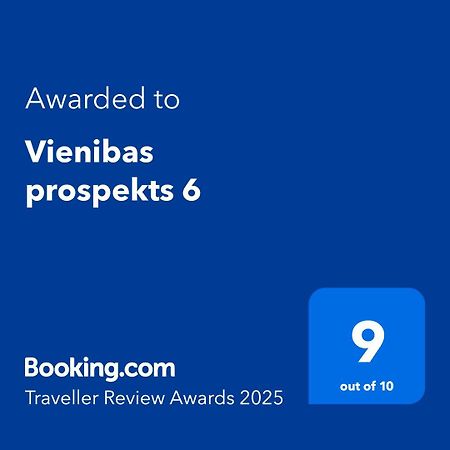 Vienibas Prospekts 6 Apartment Jurmala Bagian luar foto